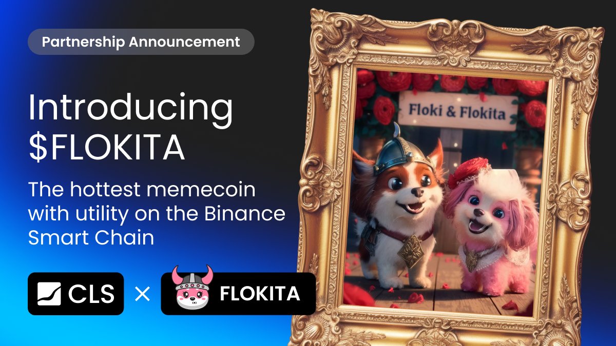 CoinLiquidity's tweet photo. @CoinLiquidity 🤝 @missflokita

CLS Global is thrilled to collaborate with #FLOKITA - a cute memecoin making waves on the #BSC. 🌸

As market makers, we're delighted to back $FLOKITA, which boasts 100% ownership by the #FlokitaArmy.

Let's support this community-driven #GEM that embodies memes, laughter, and the spirit of #crypto innovation. 🐶🩷