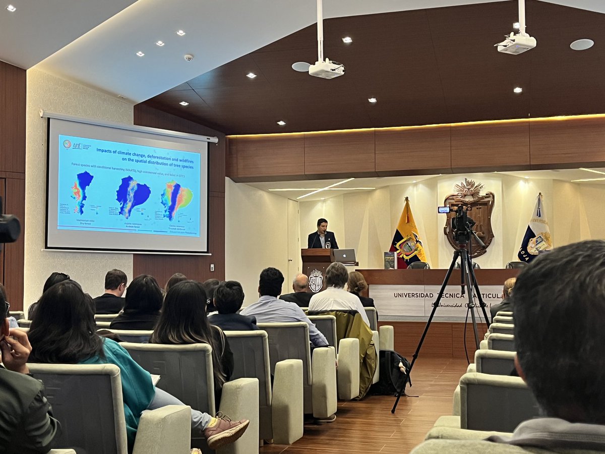 Simposio Ecuatoriano - Alemán Ecología de los bosques lluviosos y secos del sur del Ecuador 🇪🇨 

Con la participación de Luz María Castro Quezada, docente de la carrera #EconomíaUTPL📚