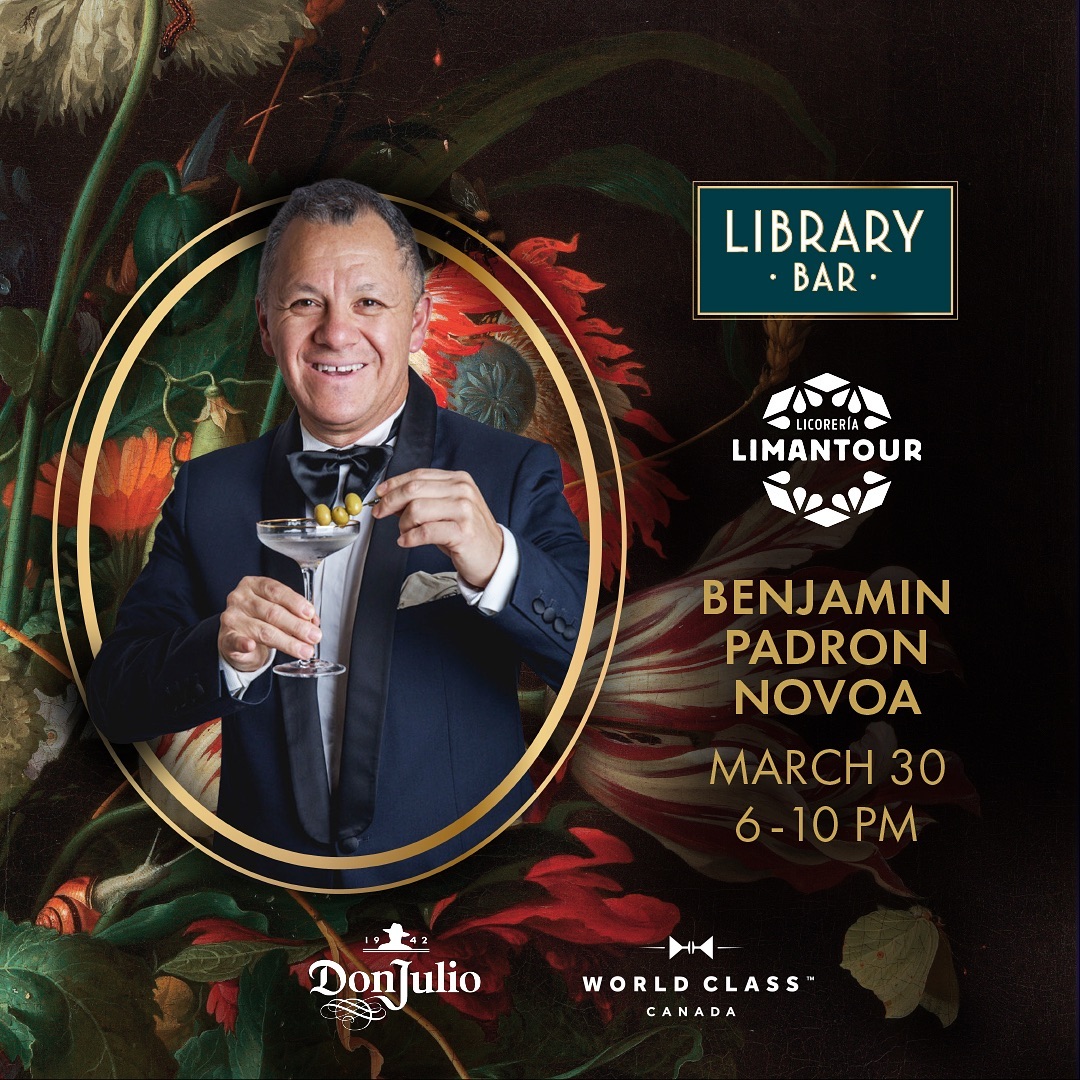 Library Bar x Licorería Limantour Bar Pop Up! 

Director of Mixology, James Grant, will collaborate with legendary bartender Benjamin Padron of Licorería Limantour, Mexico City. Enjoy exceptional cocktails, from Mexico City.

On March 30, at 6 pm until 10 pm, walk-ins only!