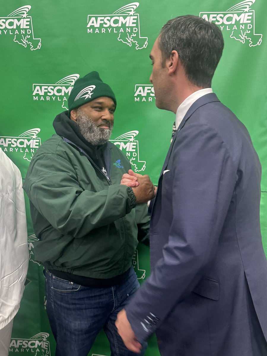 I am incredibly proud to announce our campaign has been endorsed by <a href="/AFSCMEMaryland/">AFSCME Maryland Council 3</a> 

During the pandemic I found out that we were paying some sanitation workers as little as $13 an hour with no benefits. Picking up trash is one of the most dangerous, dirty jobs in America. My