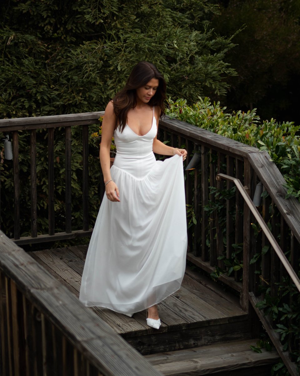 sachin and babi light blue dress Snowdrop Wedding Dress - Wedding Atelier NYC Suzanne Neville