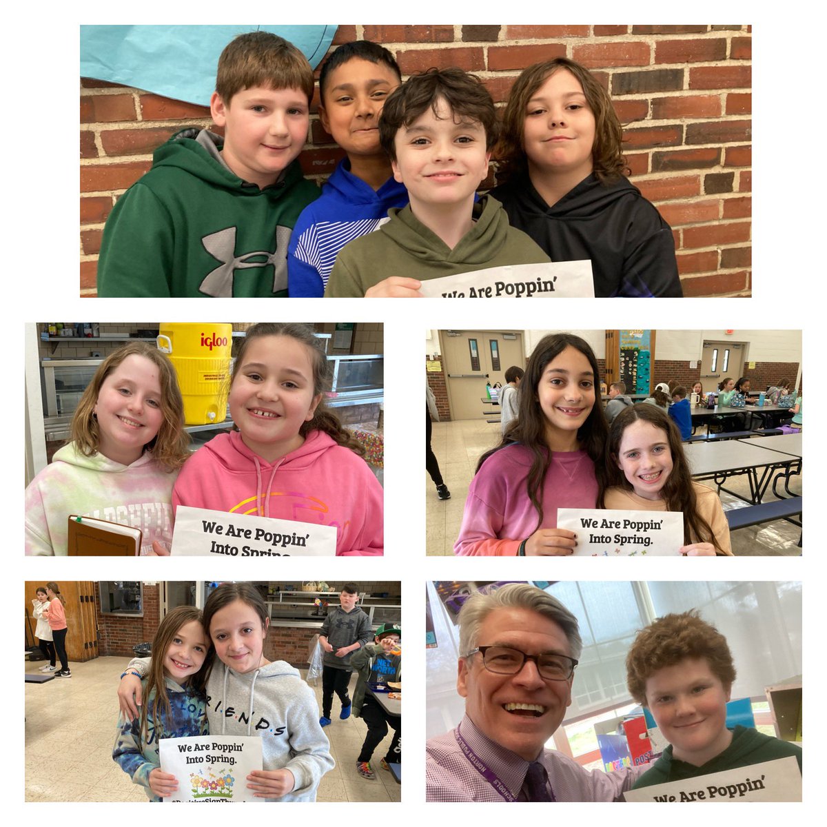 On this first #PositiveSignThursday of Spring We celebrate how our amazing students Are Poppin’ Into Spring with incredible smiles and tremendous enthusiasm, energy and effort, which we greatly appreciate! #HAYNation