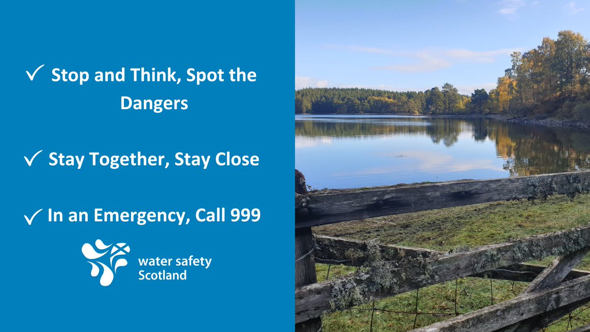 When around Scotland’s open water - check for signage that could warn you of potential dangers and follow the Water Safety Code. 👉 tinyurl.com/2vdzezkv