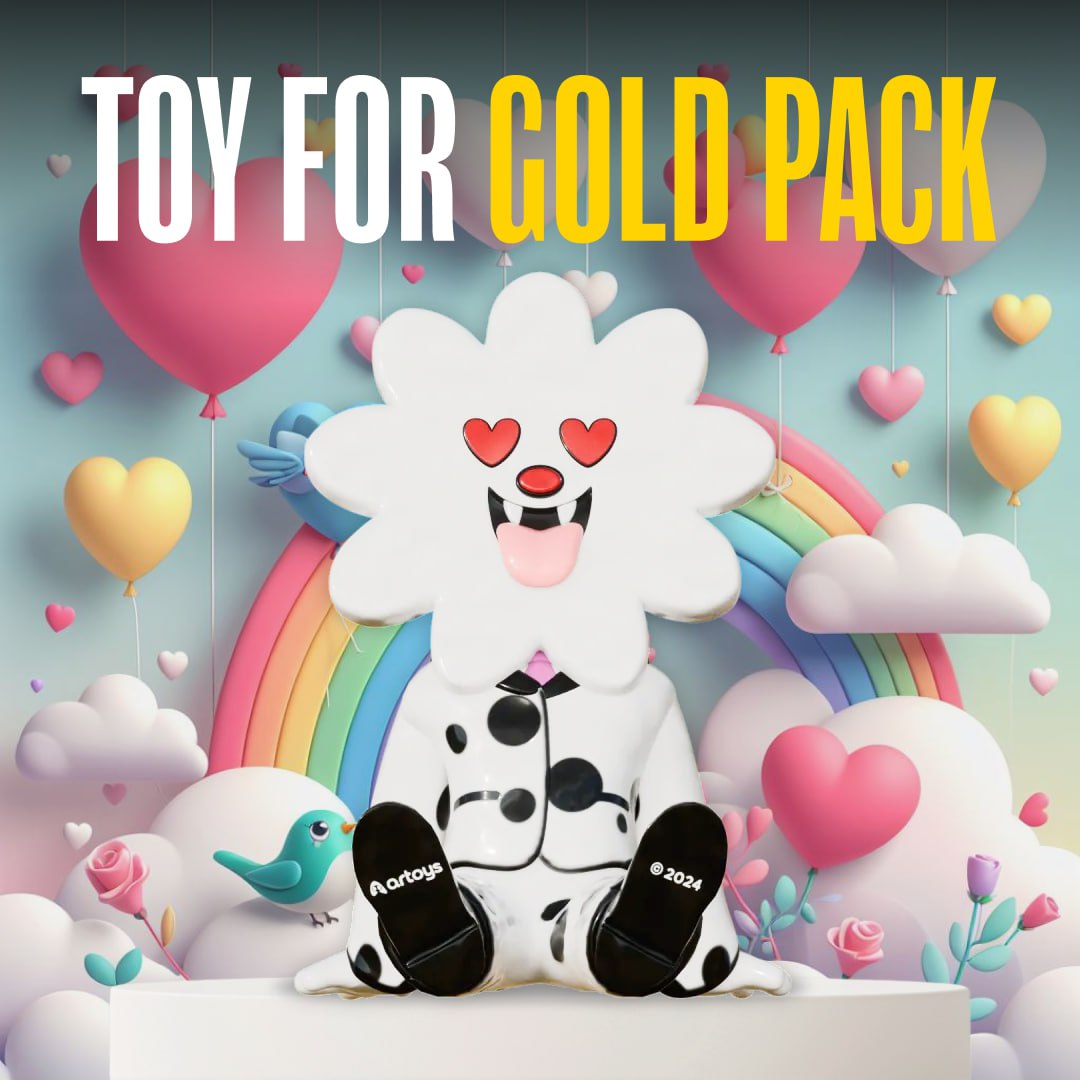 ⚡ MYTHICAL ALERT Heart-Eyed Boy - an irresistible and economical addition to your treasured collection. It will be yours with the purchase of a gold pack for just $9.99. ✅ 👉 artoys.app/payment/gold/46