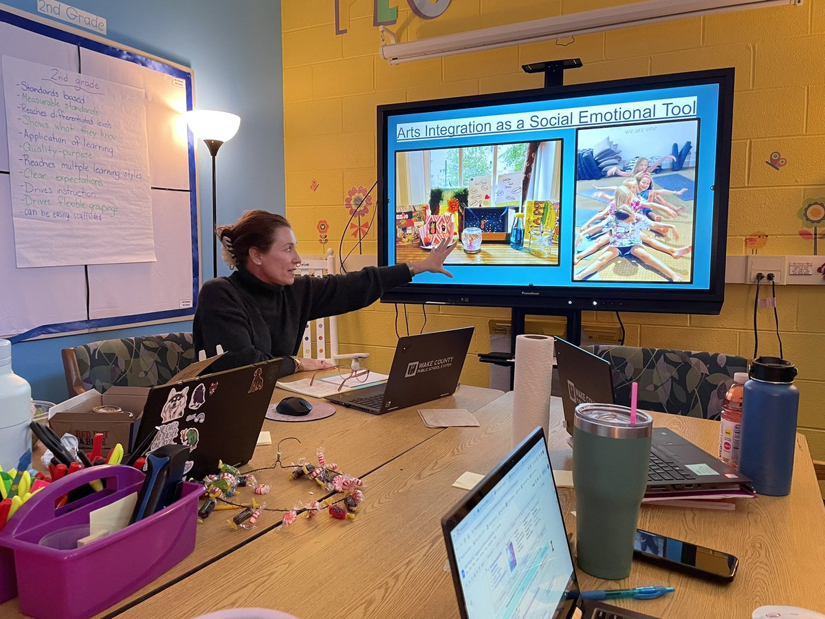 Highcroft Drive Elementary School (@highcroftdrive) on Twitter photo Our fabulous BT3, Ms. Logan, presenting her capstone, passion project, βArts Integration as a Social Emotional Toolβ. <a href="/WCPSSTSP/">Teacher Support</a> <a href="/WCPSS/">Wake County Public School System</a> Our fabulous BT3, Ms. Logan, presenting her capstone, passion project, βArts Integration as a Social Emotional Toolβ. <a href="/WCPSSTSP/">Teacher Support</a> <a href="/WCPSS/">Wake County Public School System</a>