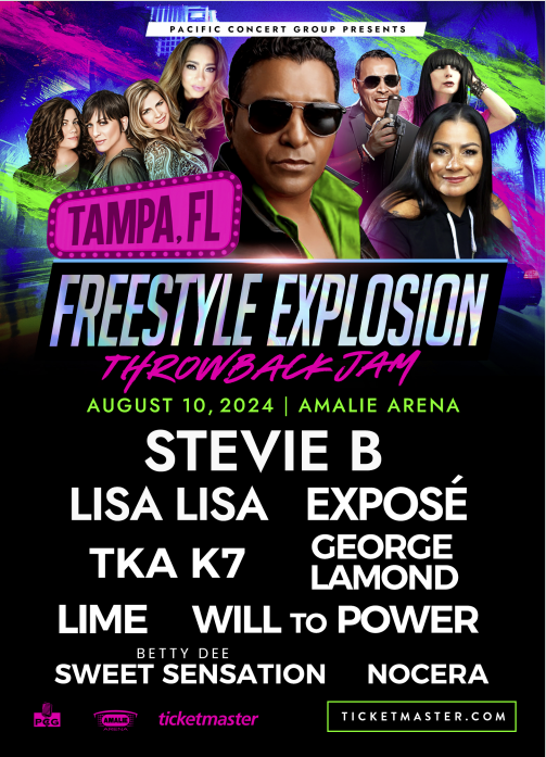 GenoRadio's tweet photo. Front row seats are gone, but still seeing a few 2nd row seats left.  Presale ends tonight. General public can pick over what's left tomorrow.  #FreestyleExplosionTampa 

#tampa #stpete #freestyleexplosion https://t.co/jEoq28daeA