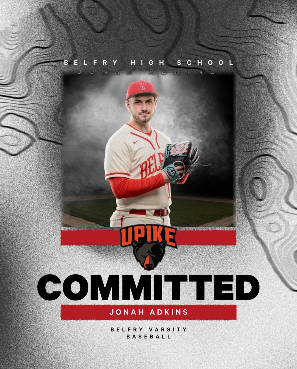 I thank GOD for giving me the ability &amp; opportunity to play the game I love. I thank my mom &amp; dad, my family, friends, coaches, &amp; teammates I’ve had along the way. I am announcing my commitment to further my academic &amp; athletic career at <a href="/UPikeBase/">Bears Baseball</a>