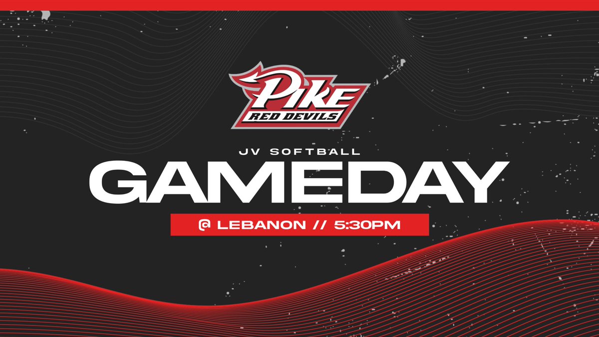 PikeHSAthletics's tweet image. It’s Game Day!

🥎 » JV Softball  
🆚 » @lebanontigers 
📍 » Lebanon
⏱ » 5:30PM

#PikeRedDevilsRise