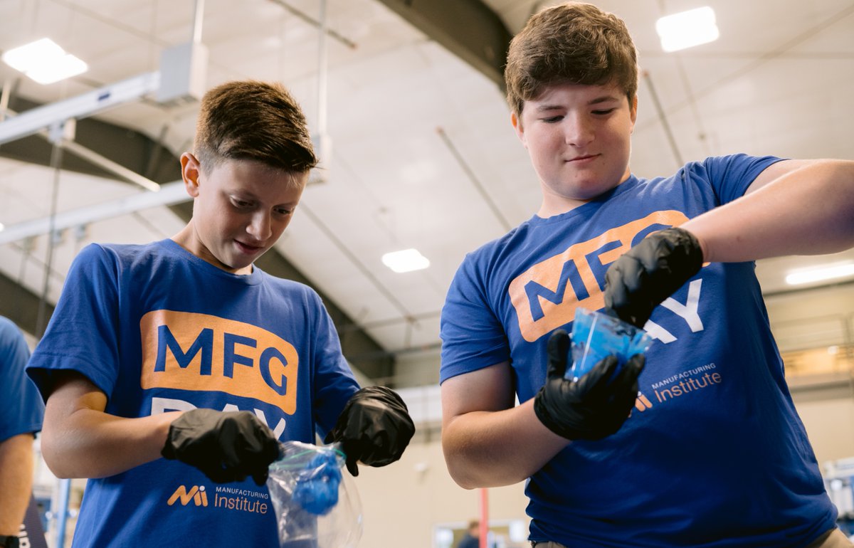 Thousands of manufacturing jobs are ready for their next round of creators! 

Make a difference in the industry and the U.S. with a modern manufacturing career. Learn more about how to find your place: bit.ly/3NcCKfj #CreatorsWanted