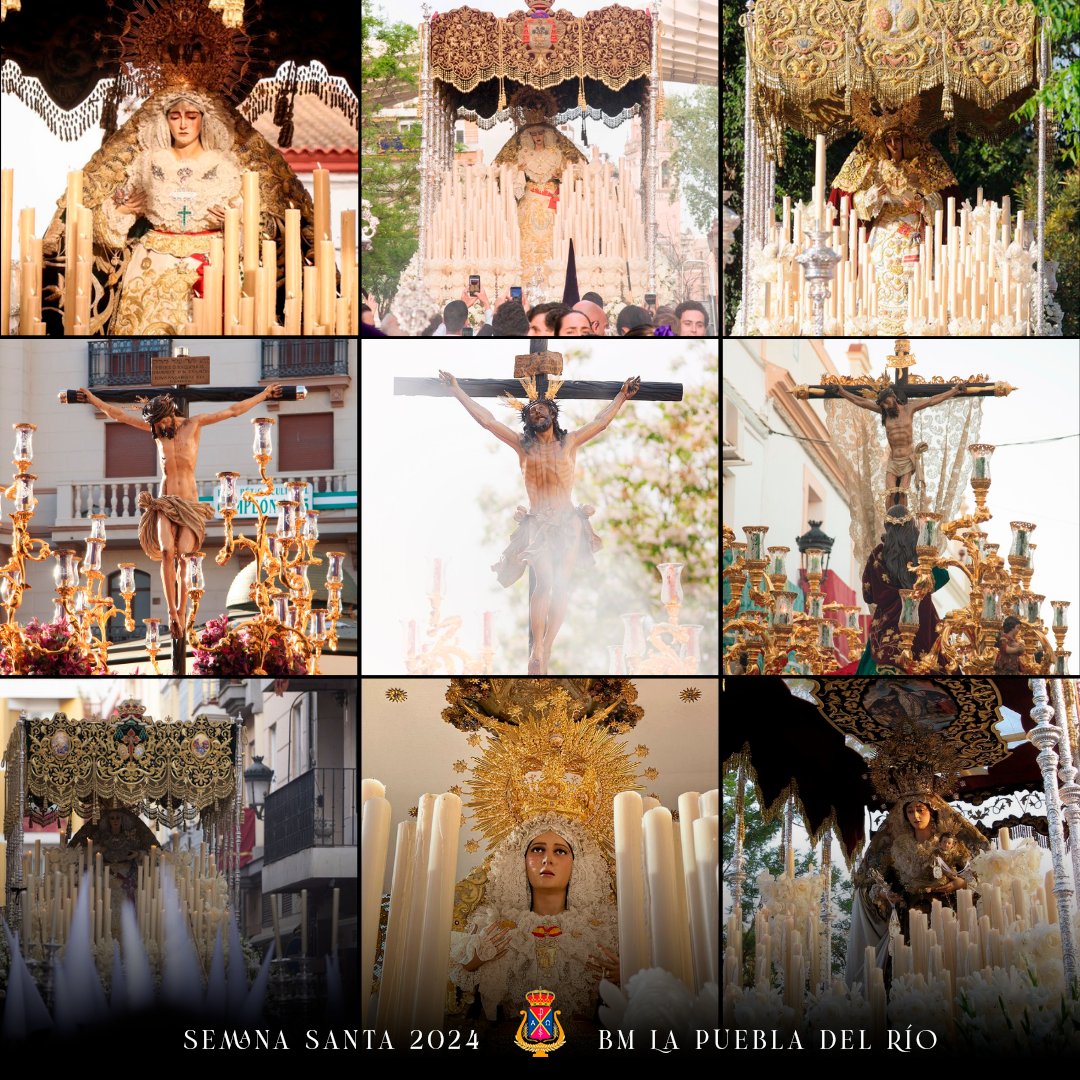 🎶 Así será la Semana Santa 2024 para los #SonesDeLaPuebla 🔴 Viernes de Dolores | María Santísima del Amor (@HdadPinoMontano) 🟤 Sábado de Pasión | Santísimo Cristo de los Desamparados (@ascdesamparados) ⚪️ Domingo de Ramos | Madre de Dios de la Misericordia (@Transporte_ofic)