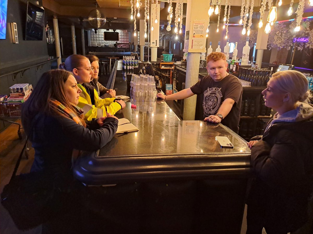 Work to support bars, pubs, clubs and restaurants to help make venues safer for customers, staff and local communities is gaining pace.

And we are encouraging more premises to join 100 others who have already signed up to Licensing SAVI.

Read more ➡️ orlo.uk/jSEFB