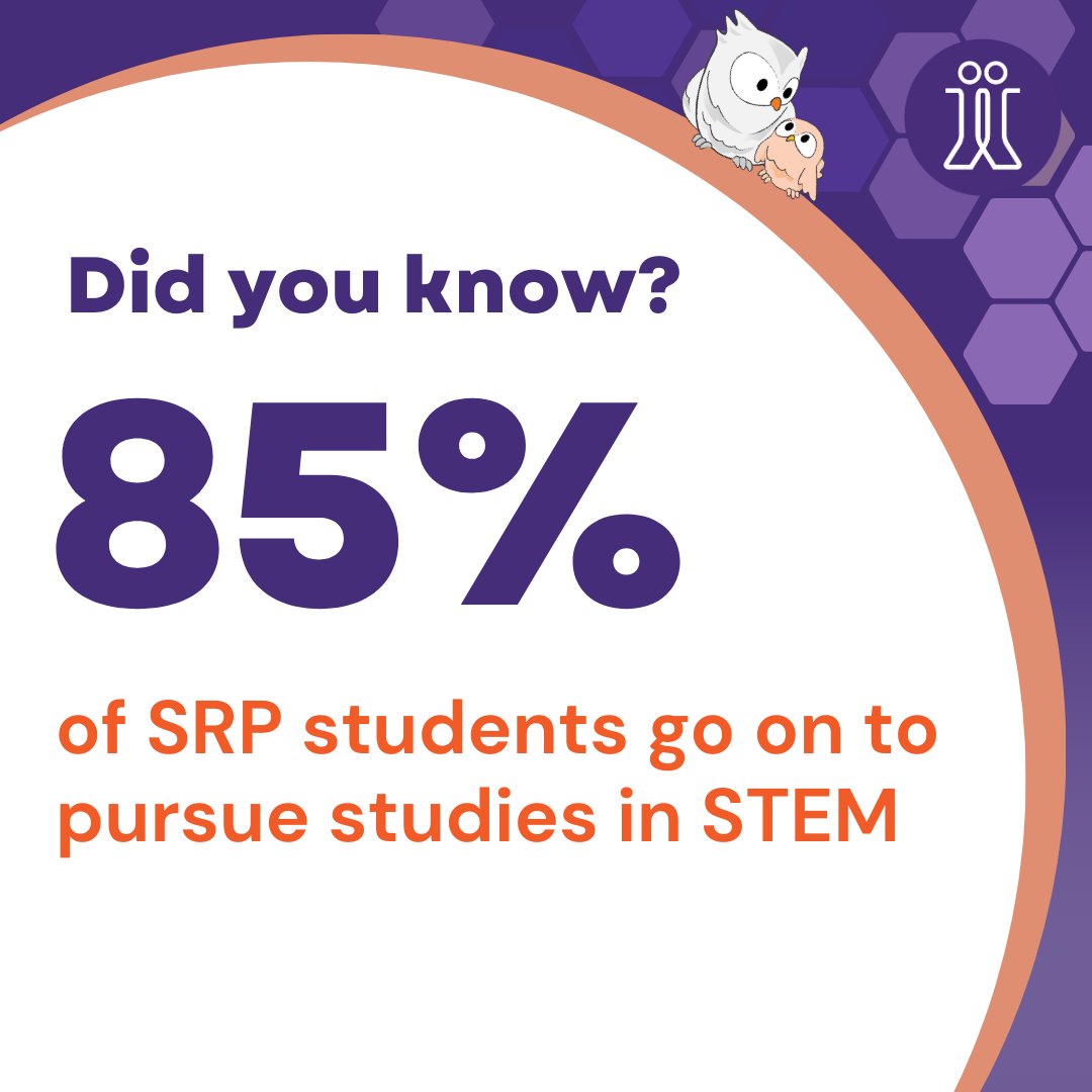85% of students who participated in our Summer Research Program (SRP) go on to pursue studies in science and engineering. Help women and gender-diverse people succeed in STEM by donating to WISEST by visiting the link below! #WISESTcrowdfunding crowdfunding.ualberta.ca/o/university-o…