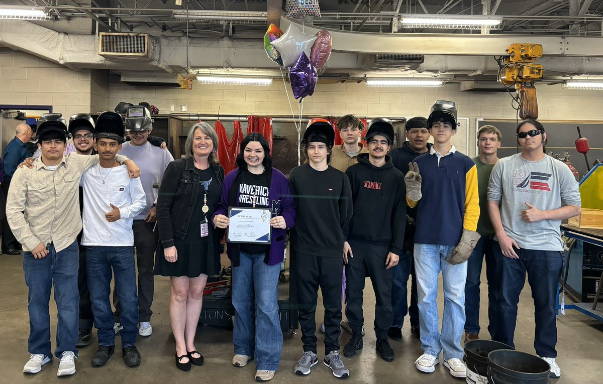Congrats to <a href="/mortonranchffa/">Morton Ranch FFA</a> Jessica Mayhew!!! <a href="/Jessiiicarm/">Ms. Mayhew</a> She is the <a href="/katyisd/">Katy ISD</a> 23-24 Rookie Teacher of the Year!! #teammav #ilovemortonranch #mavteachersrock