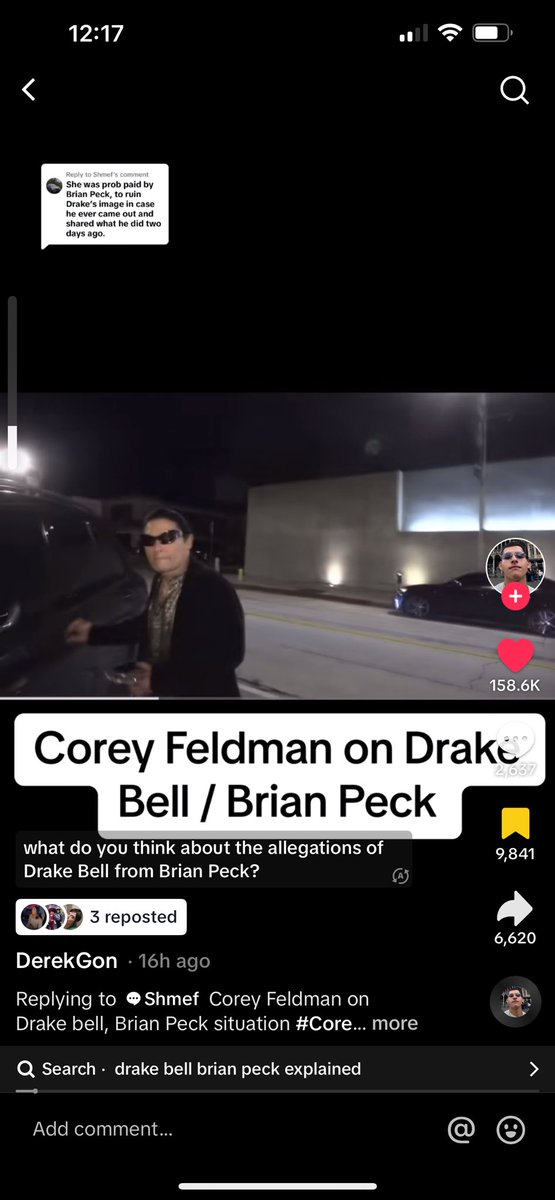 ScarlettJamesCC's tweet photo. Hi @Corey_Feldman it’s me again. So listen, you’re trending on tiktok. Idk if you have the time but we would love to see you on there you have hundreds of thousands of the youth too ready to listen. #drakebell any message to give them they are ready. #CoreyFeldman https://t.co/9GaSJ8Pwra