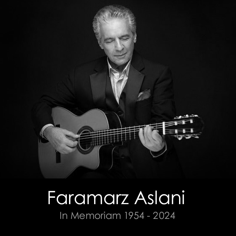 Today, the world mourns the loss of a musical virtuoso, Faramarz Aslani. With heavy hearts, we bid farewell to a legend whose melodious voice and poetic lyrics touched the souls of millions. Read more at Farhang.org/Aslani