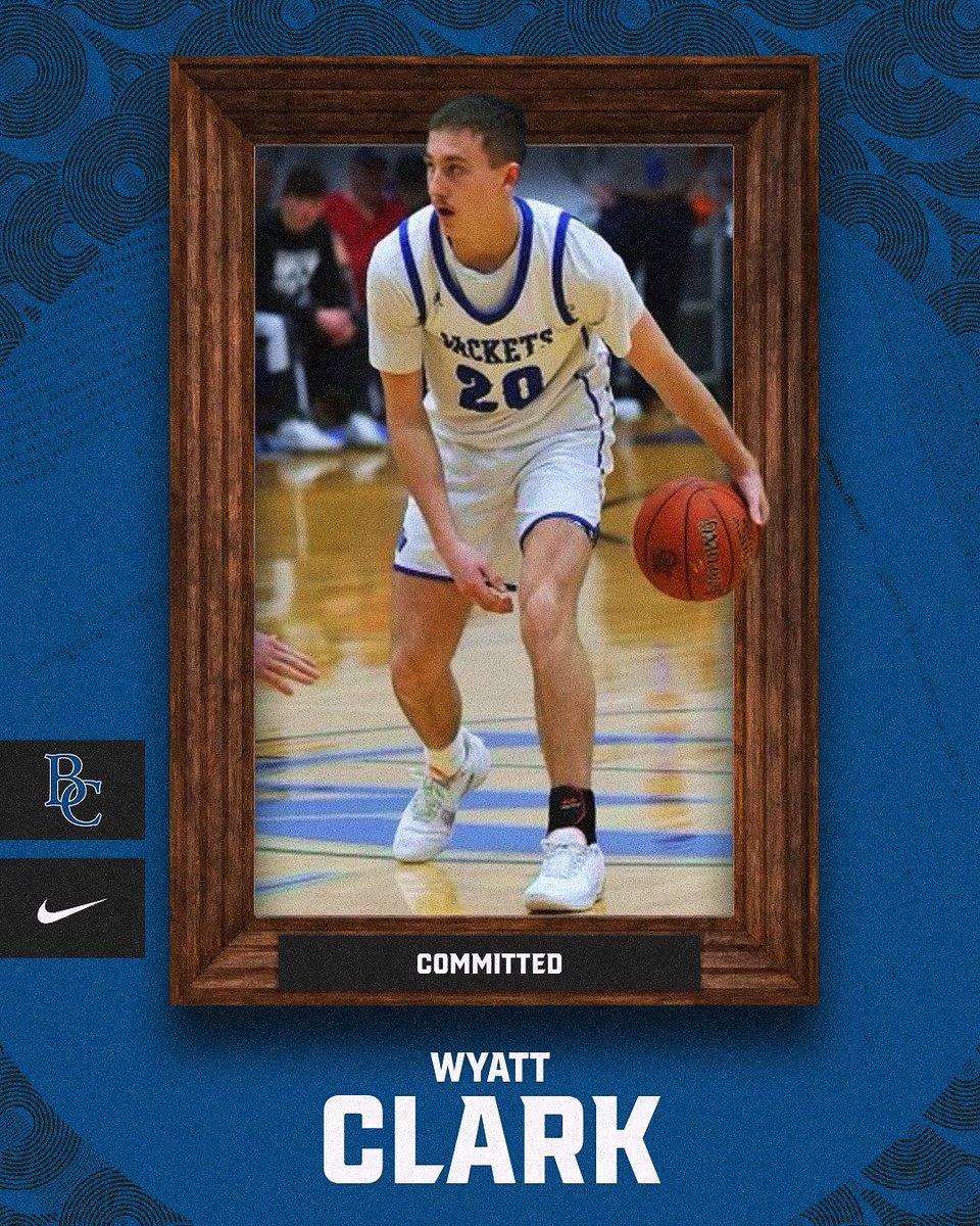 Berea College Men's Basketball (@bereacollegembb) on Twitter photo Wyatt Clark out of Nicholas County High School in Carlisle, KY has committed to a “Tuition Free” education <a href="/bereacollege/">Berea College</a>!
The 6’2” combo guard can really fill it up, scoring over 2️⃣0️⃣0️⃣0️⃣ points in his career as a Blue Jacket! He is a great addition to our family! Wyatt Clark out of Nicholas County High School in Carlisle, KY has committed to a “Tuition Free” education <a href="/bereacollege/">Berea College</a>!
The 6’2” combo guard can really fill it up, scoring over 2️⃣0️⃣0️⃣0️⃣ points in his career as a Blue Jacket! He is a great addition to our family!