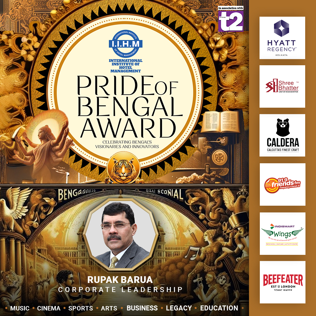 🌟Celebrating Excellence🌟 Congratulations to Rupak Barua, an exceptional leader and visionary, on receiving the prestigious 2024 Pride of Bengal Award! 🎉 #PrideOfBengal #HealthcareExcellence #BengalLegacy #iihm #iihmhotelschools #iihmbest3years #kolkata #bengal #awards #hotel