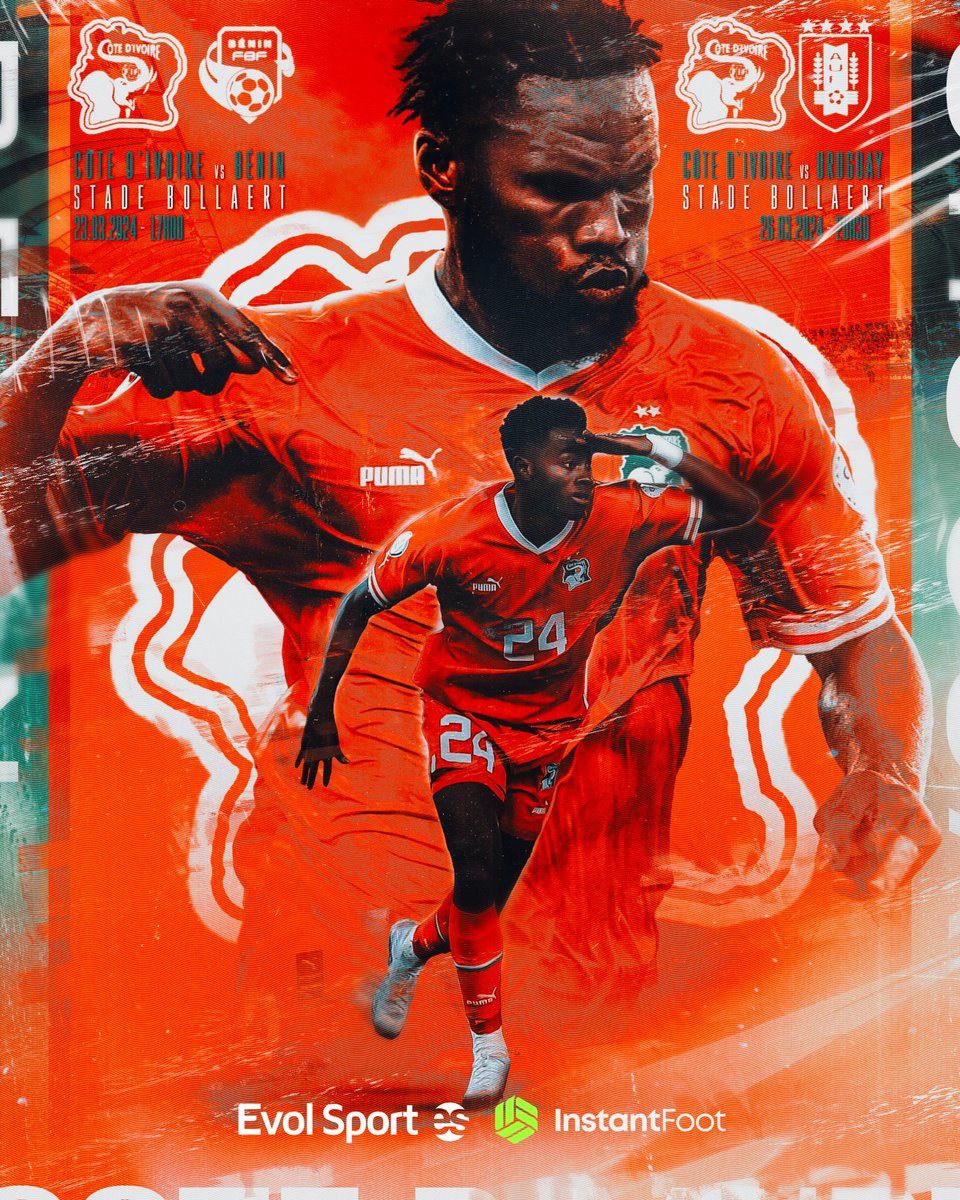 🚨🗣️ 𝗦'𝗜𝗟 𝗬 𝗔 𝗟'𝗛𝗢𝗠𝗠𝗘, 𝗖'𝗘𝗦𝗧 𝗤𝗨𝗘 𝗖'𝗘𝗦𝗧 𝗨𝗡 𝗛𝗢𝗠𝗠𝗘 𝗠𝗢𝗥𝗧 ! 🇨🇮🙅🏾‍♂️

🎁🎁 ON VOUS FAIT GAGNER 🔟 PLACES POUR 🇨🇮 𝗖𝗼̂𝘁𝗲 𝗱'𝗜𝘃𝗼𝗶𝗿𝗲 - 𝗕𝗲́𝗻𝗶𝗻 🇧🇯 qui se tiendra samedi 17h00 à Amiens, au stade de la Licorne.  ⚒️

La règle est simple pour