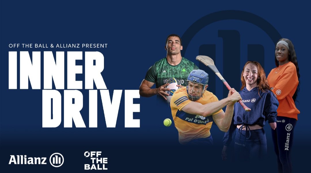 And we’re live!! Eps.1 of Inner Drive is now available across all Allianz and Off The Ball channels. This episode sees Joe Molloy and Clare Hurler Shane O’Donnell sit down to chat about hurling, concussion, and Shane’s desire to go into space... Inner Drive │ Episode 1 │…