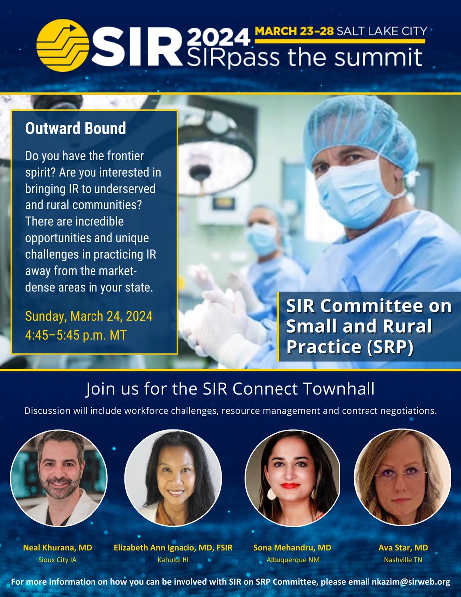 Elizabeth Ann Ignacio MD FSIR FACR (@elizabethannig1) on Twitter photo Aloha IR colleagues, Looking forward to a great discussion on IR for underserved and rural communities! @nealkhurana <a href="/AvaStarMD/">Ava Star M.D.</a>
#SIR24SLC
#SIRpassTheSummit
#IRad
i.snoball.it/p/IV7J/fm/1 Aloha IR colleagues, Looking forward to a great discussion on IR for underserved and rural communities! @nealkhurana <a href="/AvaStarMD/">Ava Star M.D.</a>
#SIR24SLC
#SIRpassTheSummit
#IRad
i.snoball.it/p/IV7J/fm/1