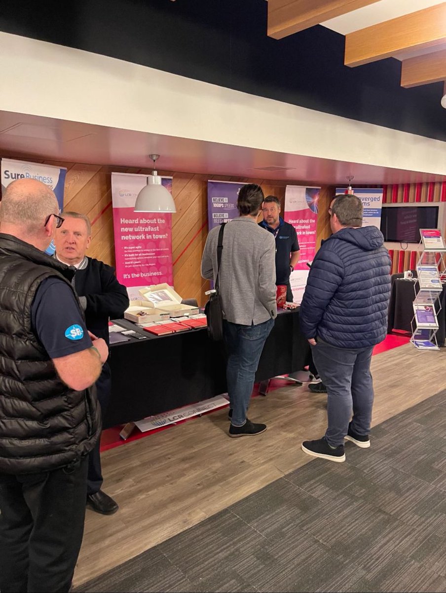 CommsConverged's tweet photo. We were at the #LiverpoolBizFair today at alongside the #FasterBritain bus discussing all things @LCRConnect and #FULL Fibre Broadband and of course the hot topic of the BT PSTN Switch Off.

Just a tip for anyone exhibiting in the future Krispy Kreme doughnuts go down a treat 😉 https://t.co/05Ov51lXLa