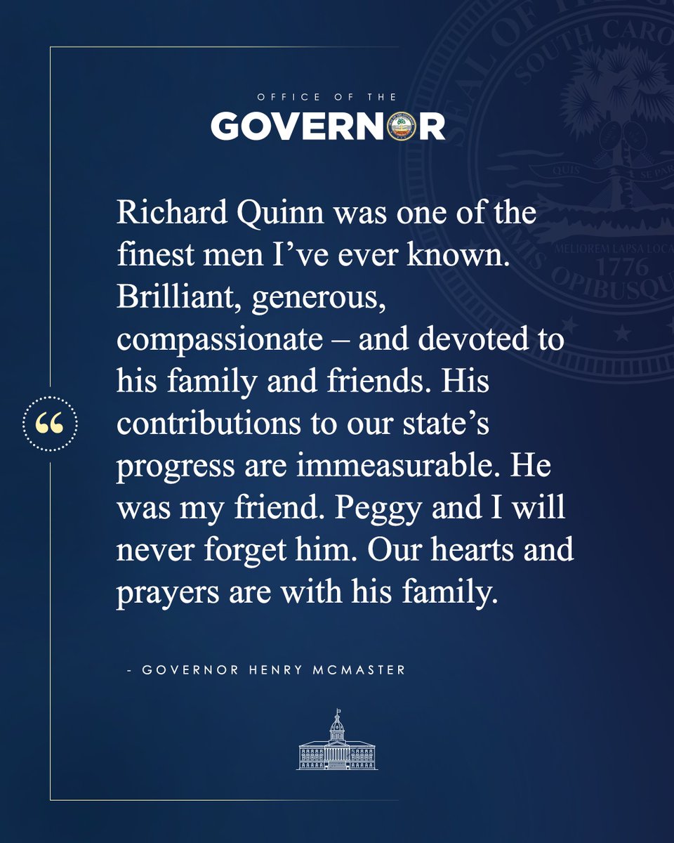 Gov. Henry McMaster tweet media