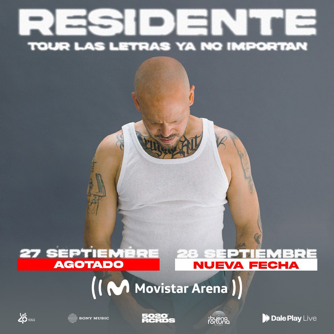 ¡Argentina! Ya están disponibles los boletos para la segunda fecha (28 de septiembre)🇦🇷🔥 🎟️movistararena.com.ar/show/d090d257-…