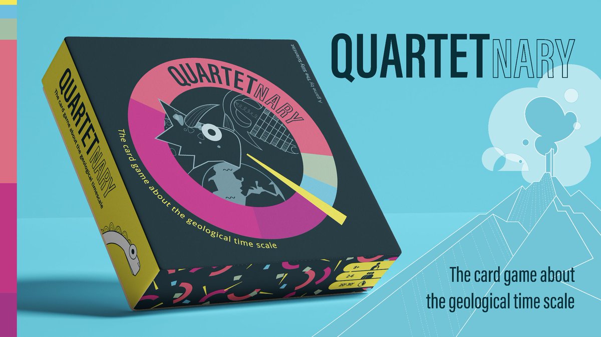 New Blog! Have you heard about @QUARTETnary, the new card game all about geological time? Creator @iris_van_zelst tells us why she created this awesome game and how she collaborated with a chemist and an illustrator (@drlperezdiaz!) to make it happen! bit.ly/43A89R9