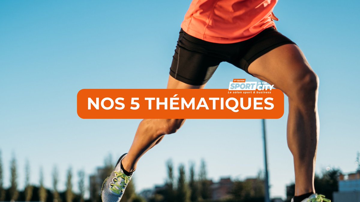 Découvrez les différentes thématique de notre salon #sportinthecity2024 🟠 

➡️bit.ly/4cneLq3

#business #impact #sport