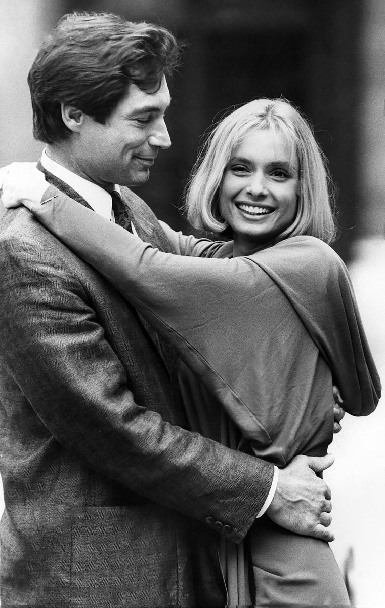 I adore this picture. Chemistry off the charts. Happy Birthday Timmy D. #TimothyDalton #JamesBond