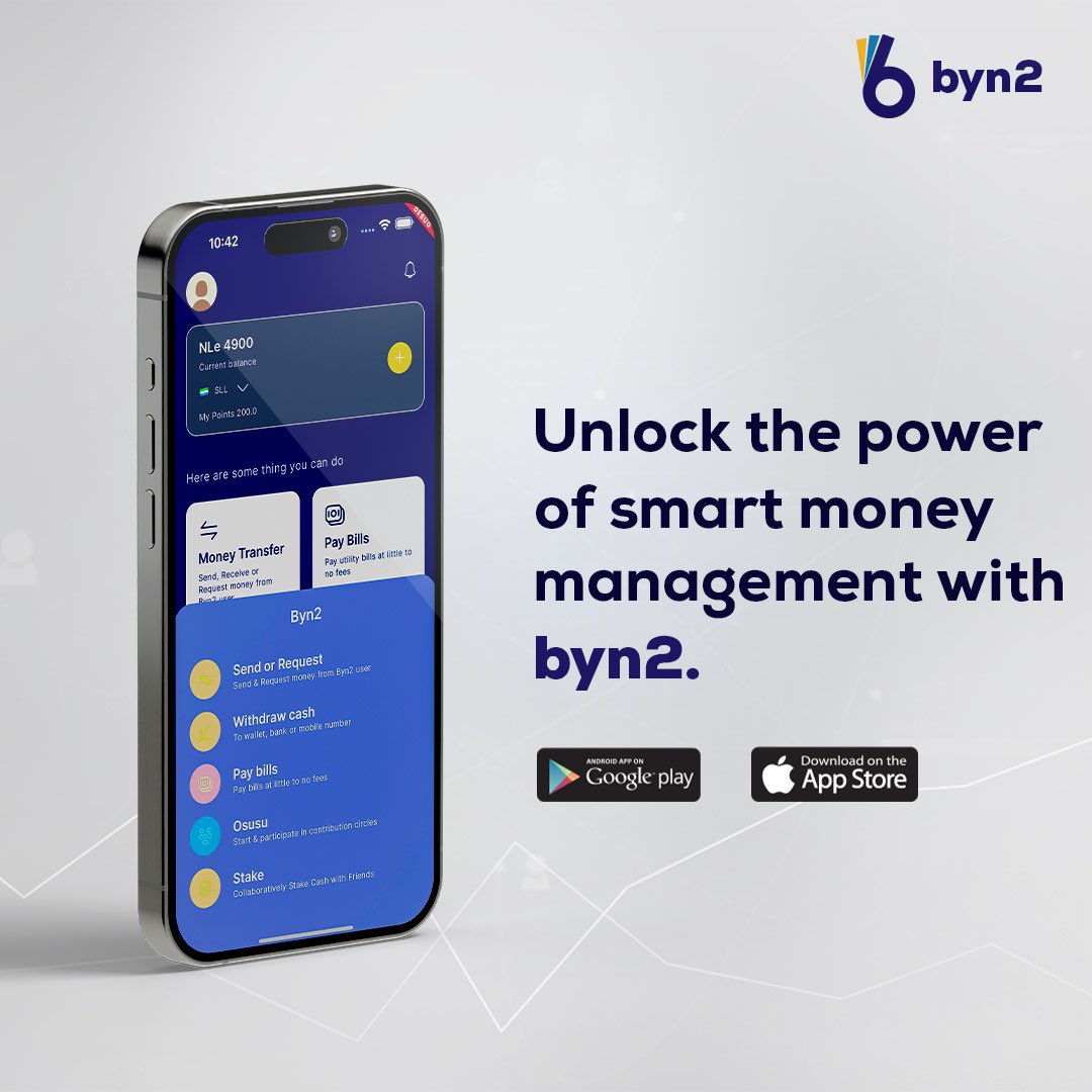 byn2wallet's tweet photo. Secure, Convenient and efficient!! Revolutionize your finances with byn2.
#byn2
#mobilemoney 
#Solana 
#ChristexFndn 
#ColosseumOrg https://t.co/59huNiGyqx