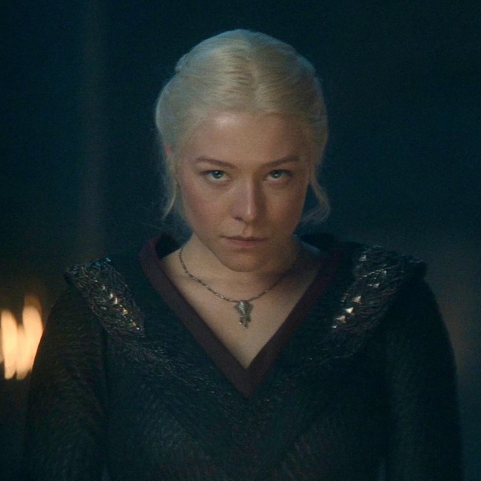 this is literally the look of rhaenyra the cruel