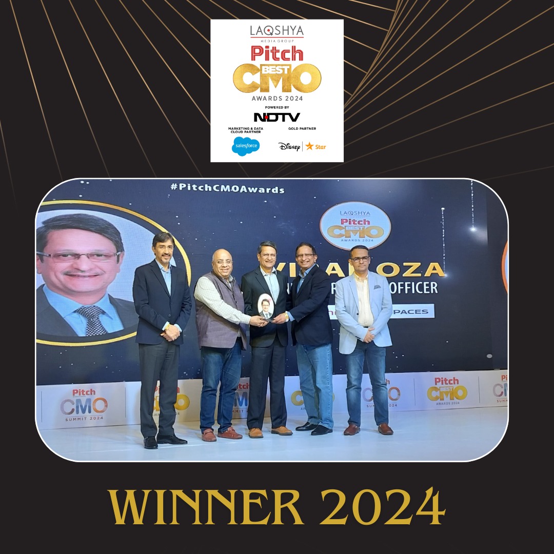 Laqshya #PitchCMOAwards shines a spotlight on the innovators and leaders in the Marketing sphere, recognizing their remarkable creativity and impact! 🌟
Many Congratulations to #ViralOza, @life_spaces on winning the prestigious title👏🏻

@laqshyamedia @ndtv @salesforce @StarIndia