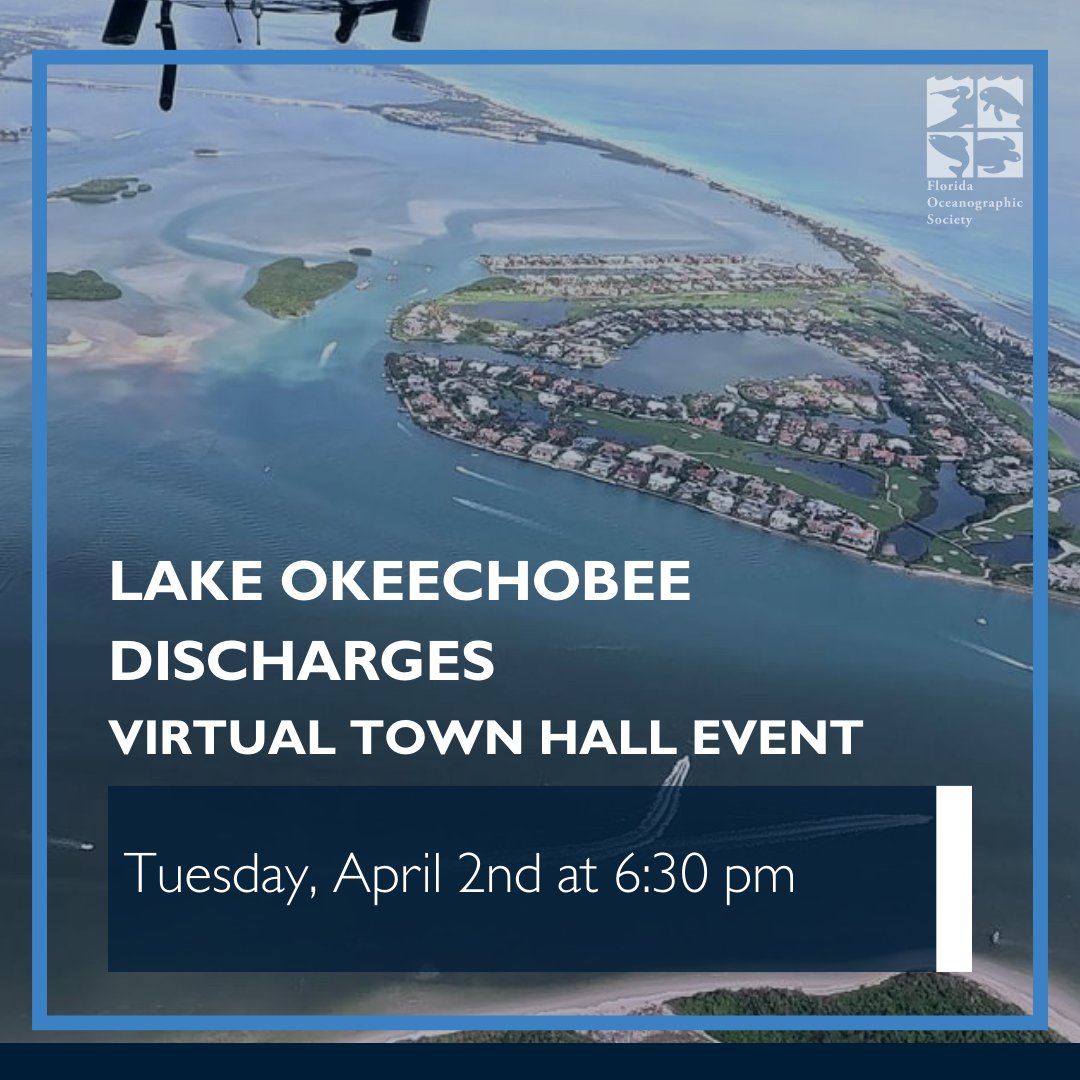Join us for a crucial discussion on Lake O management challenges and its impact on coastal ecosystems! RSVP for our virtual town hall on April 2nd, 6:30 pm. 💬 #LakeOkeechobee #EnvironmentalImpact #CommunityEngagement RSVP 👉 ow.ly/UVxM50QYRMR