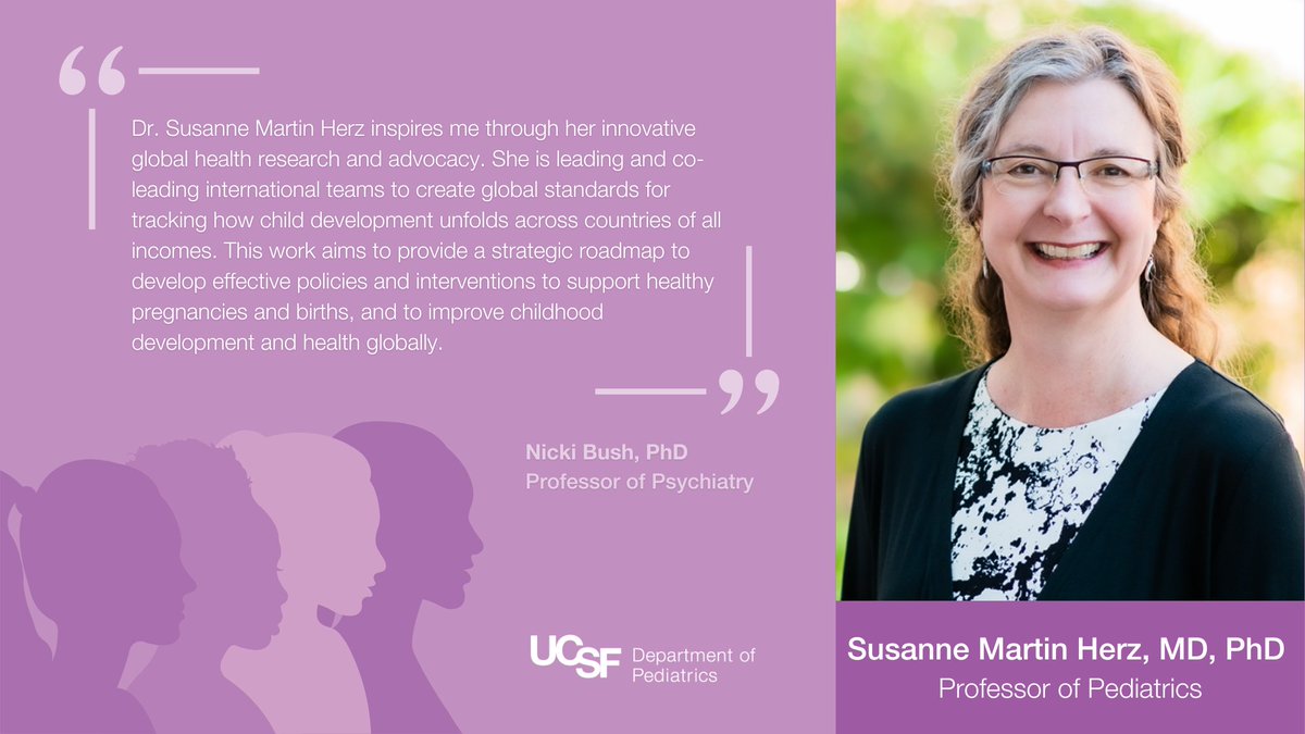 @UCSF @UCSFChildrens @ChildNeuroSoc @AmerPedSociety With over 20 years’ experience with early childhood development programs in Zimbabwe, Dr. Susanne Martin Herz plays a pivotal role as co-investigator in numerous studies across Africa, dedicated to preventing and ameliorating neonatal brain injury and developmental disabilities.