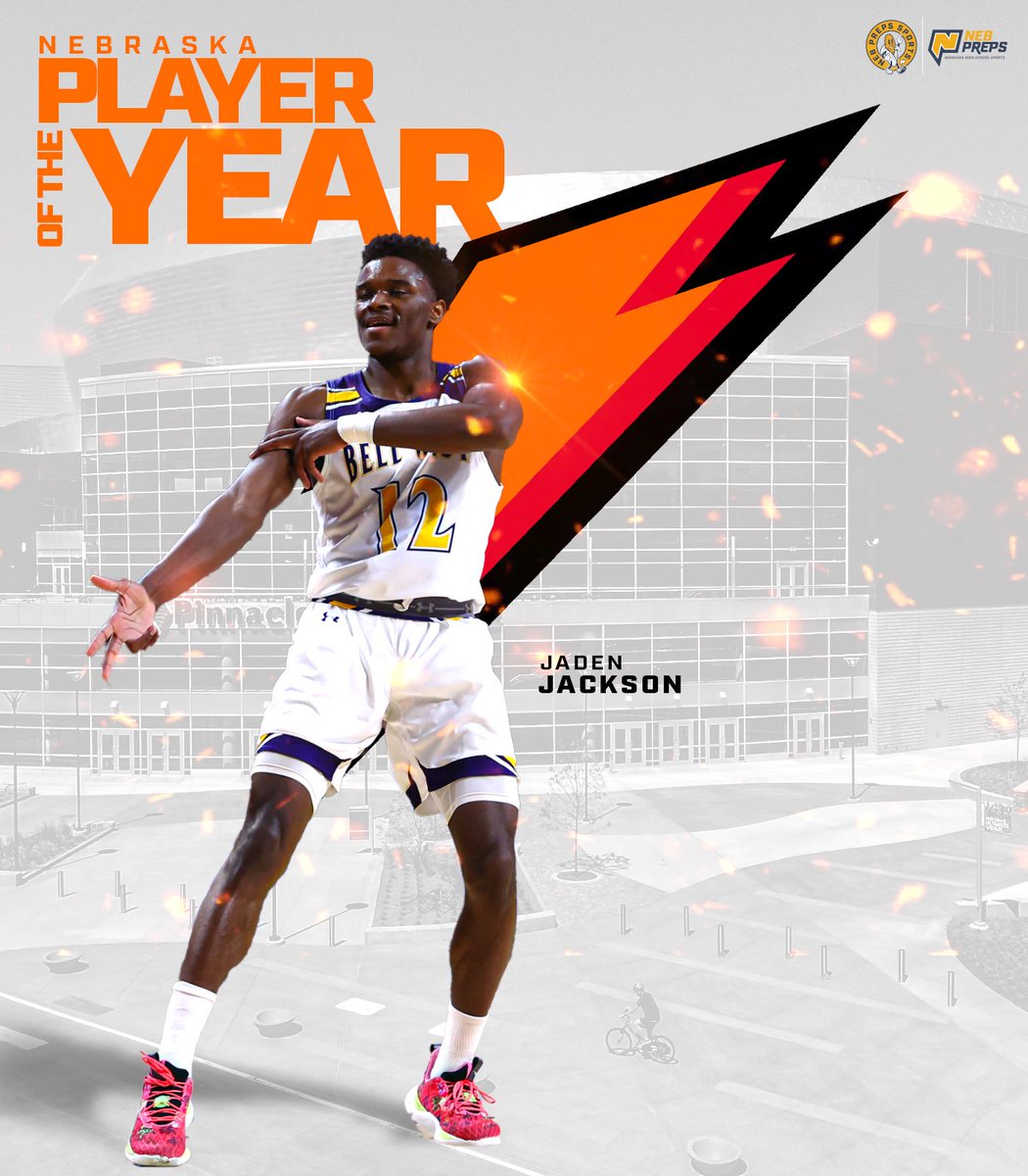 nebpreps (@thenebpreps) on Twitter photo HIM👑
<a href="/JadenJ2024/">Jaden Jackson</a> is Nebraska's Gatorade boys basketball Player of the Year. 
In his high school career Jaden accounted for 1,297 pts, 293 rbs and 202 asts.
#nebpreps | <a href="/TBirdBB/">Bellevue West BBall</a> HIM👑
<a href="/JadenJ2024/">Jaden Jackson</a> is Nebraska's Gatorade boys basketball Player of the Year. 
In his high school career Jaden accounted for 1,297 pts, 293 rbs and 202 asts.
#nebpreps | <a href="/TBirdBB/">Bellevue West BBall</a>
