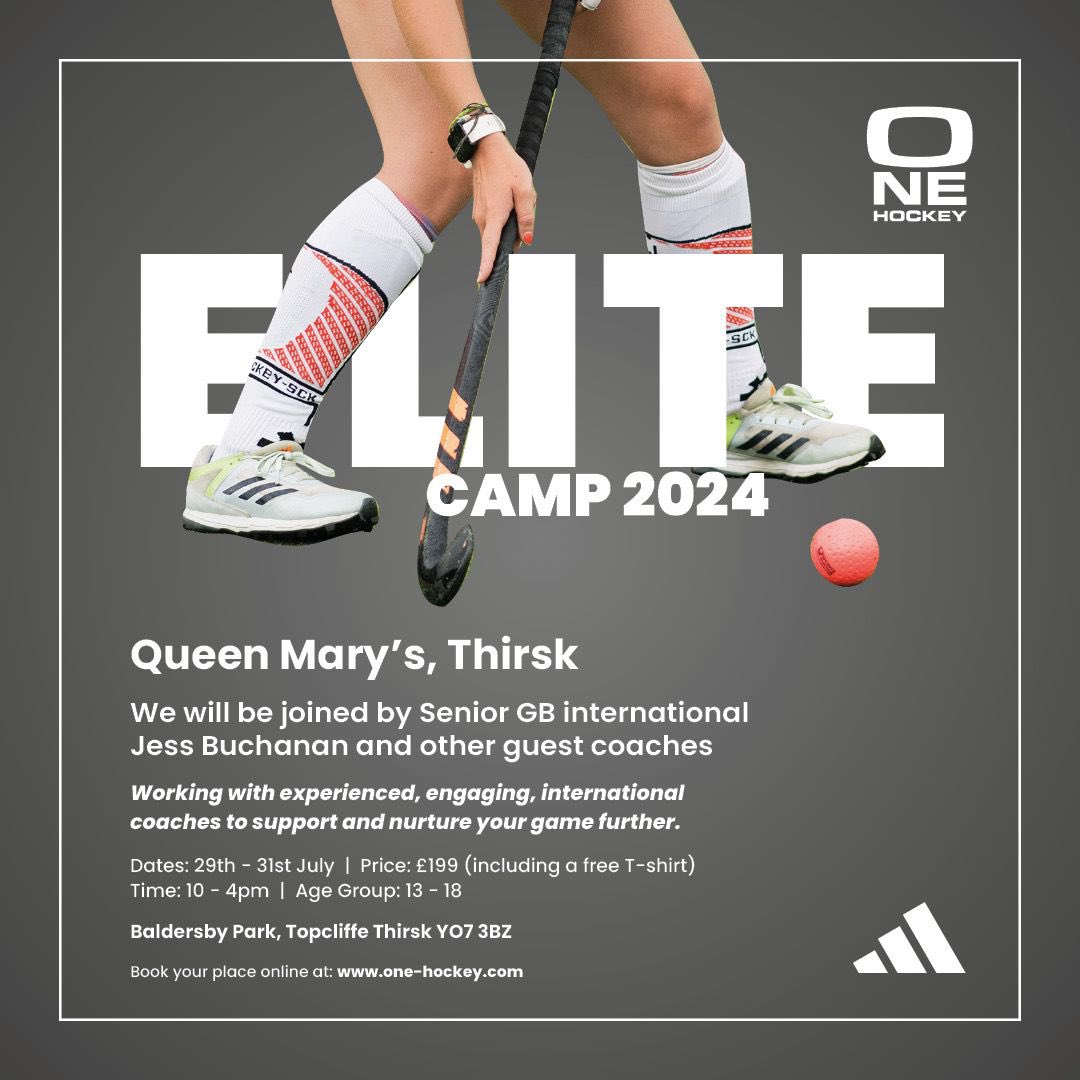 Really excited to be bringing our Elite camp back to Yorkshire this year with a phenomenal line up. A 🇬🇧 Gk, a 🏴󠁧󠁢󠁳󠁣󠁴󠁿 defender, a former 🏴󠁧󠁢󠁥󠁮󠁧󠁿 🏴󠁧󠁢󠁳󠁣󠁴󠁿 and 🏴󠁧󠁢󠁷󠁬󠁳󠁿 coach and head coach of the Durham TA as well as little old me, Claire, Simon and Matty! One-hockey.com to book.