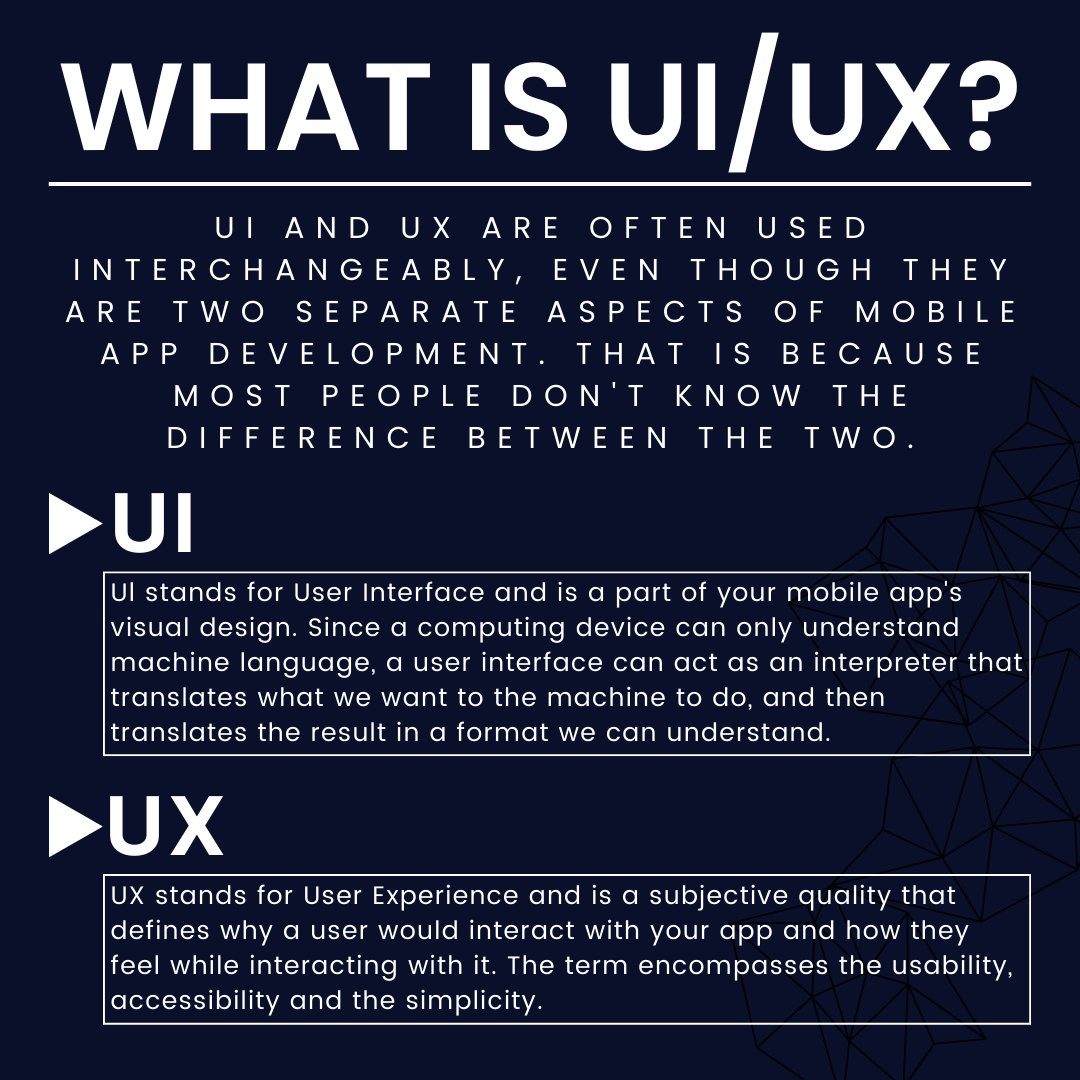 EpsilonDevs's tweet image. The importance of UX and UI design in mobile app development.

Read the post and drop your comments below.

#fyp #appdesign #app #web #appdevelopment #explore #mobileappdesign #mobileapp