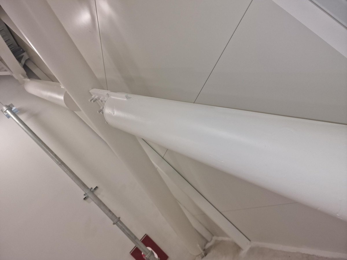 MGN_Fire's tweet photo. Some pictures of a recently completed intumescent paint job for Sweet Projects at Union Park, Hayes. https://t.co/WbfDCLvajw