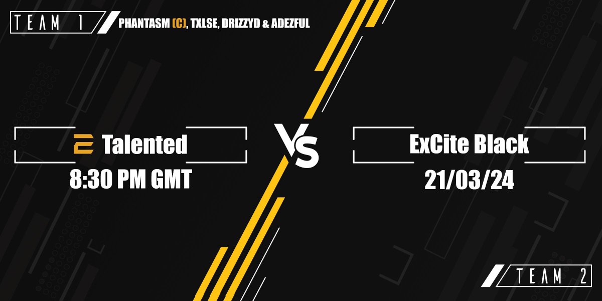 TONIGHT! Set a timer. 
The countdown begins to another 2T @XP_Europe DIVISION 6 league game!

twitch.tv/itsjyy (LIVE STREAM LINK)

We hope to see everyone in supporting the lads! 

#Time2Takeover #2TonTop #2TCOD