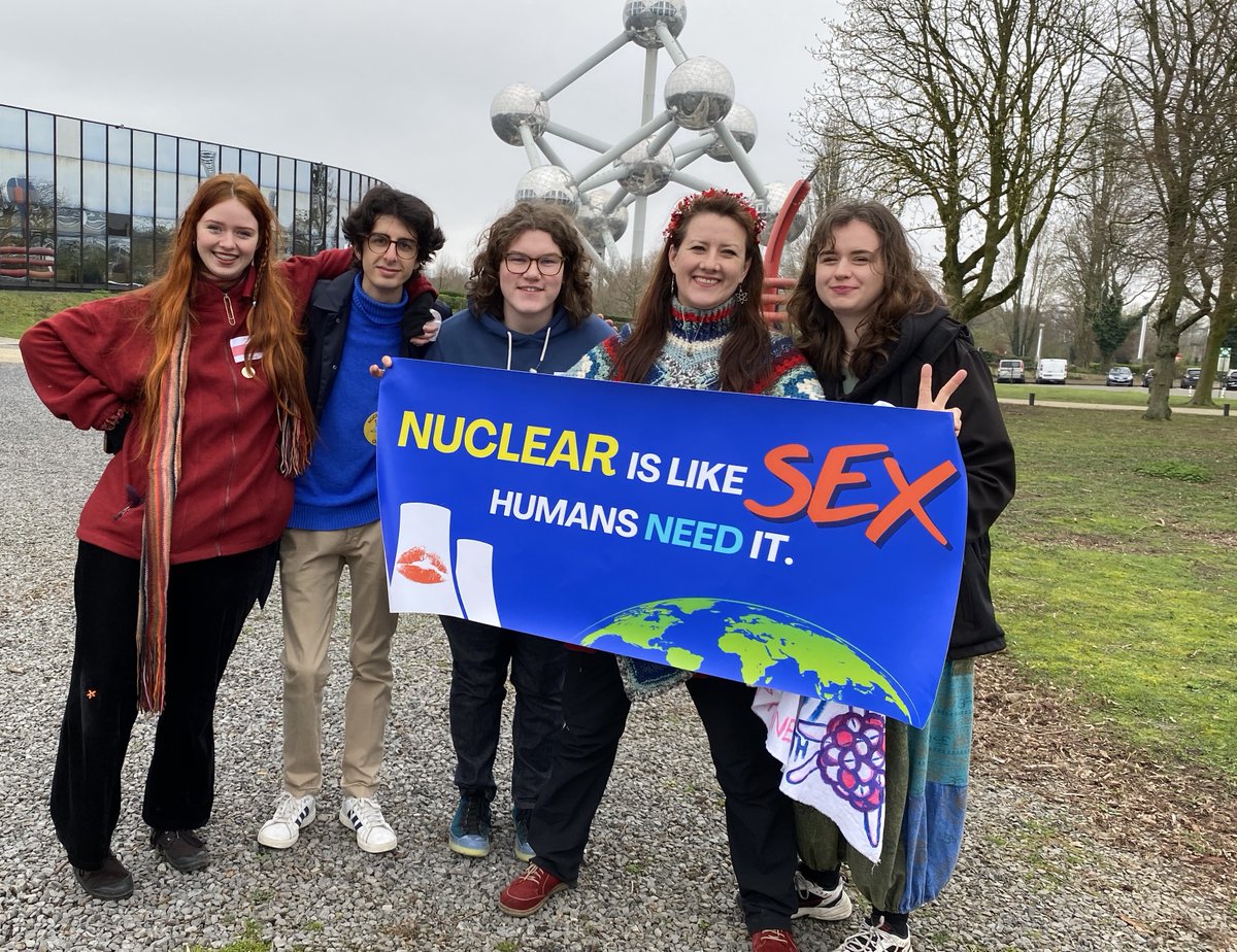 Today in Brussels, #nuclearenergysummit: Our Polish friends know what it´s all about.😅