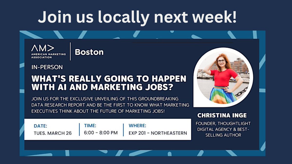 American Marketing Association (AMA) | Boston tweet media