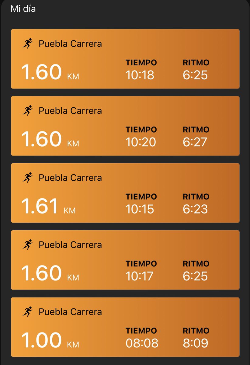 Glacue64's tweet photo. Uffff pesadito el entrene!
#FelizJueves #runners
Hoy tocaron #repes 4 #millas
Desde tempranito calorcito
a gustoooo!
@logrartusmetas
@CorroAMiPaso
@MeEncantaCorrer
@ManicomioRunner
@ComuniRunners
Saludos a todos! https://t.co/hdCczbYHIH