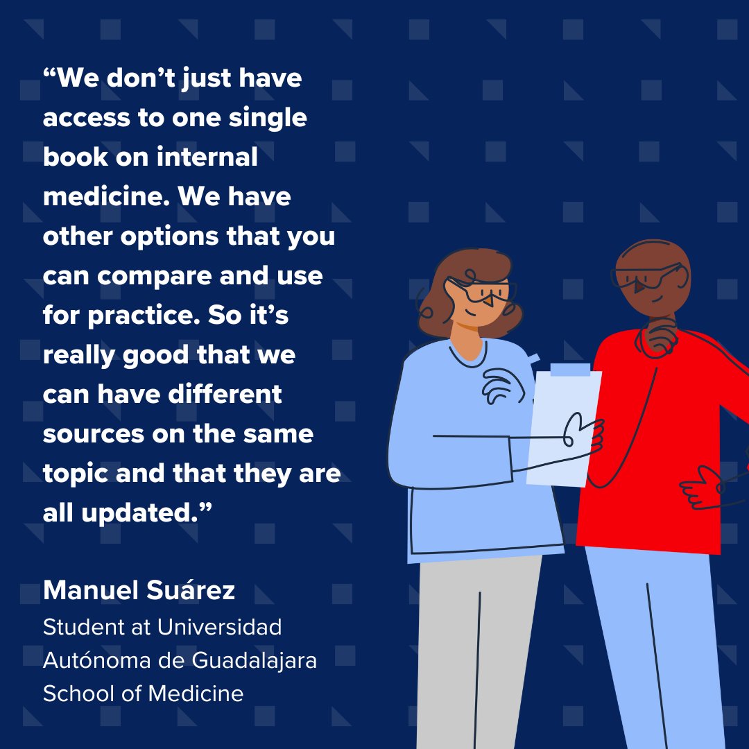 Manuel Suárez's early memories of medical school were of absorbing a dizzying number of topics. Fortunately, Manuel discovered AccessMedicina, giving him access to all the needed materials in one convenient place, allowing him to study more strategically. mhed.us/3InPIoZ