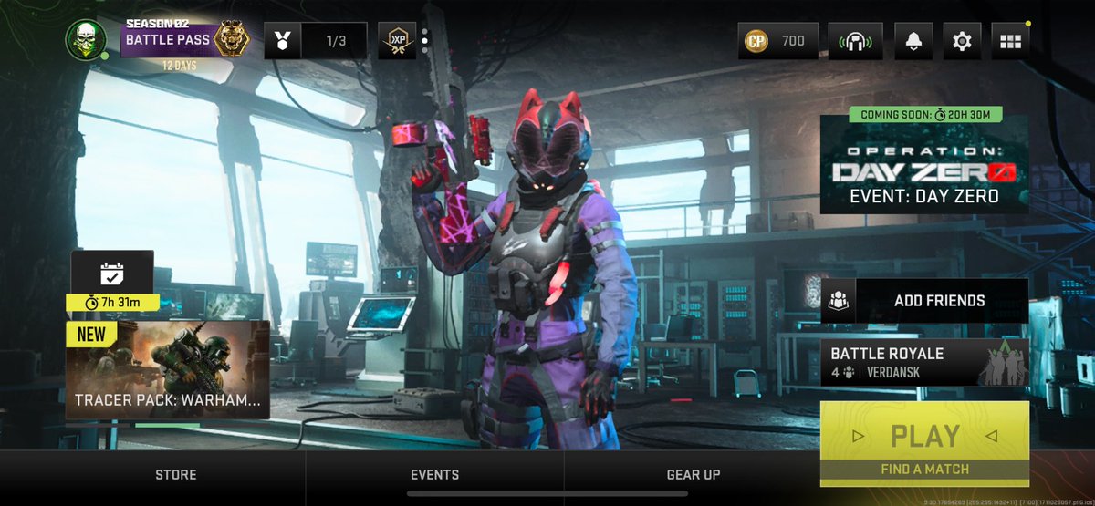 My first #WarzoneMobile skin and I loves it. ❤️🥹