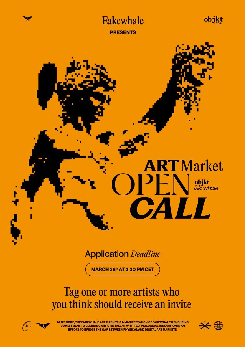 ART MARKET | OPEN CALL Thanks to Tez art, we've seen the emergence of what might be today's most authentic ecosystem connecting artists and collectors, where mutual support has always been a fundamental element. This open call is an experiment: we're inviting artists and…