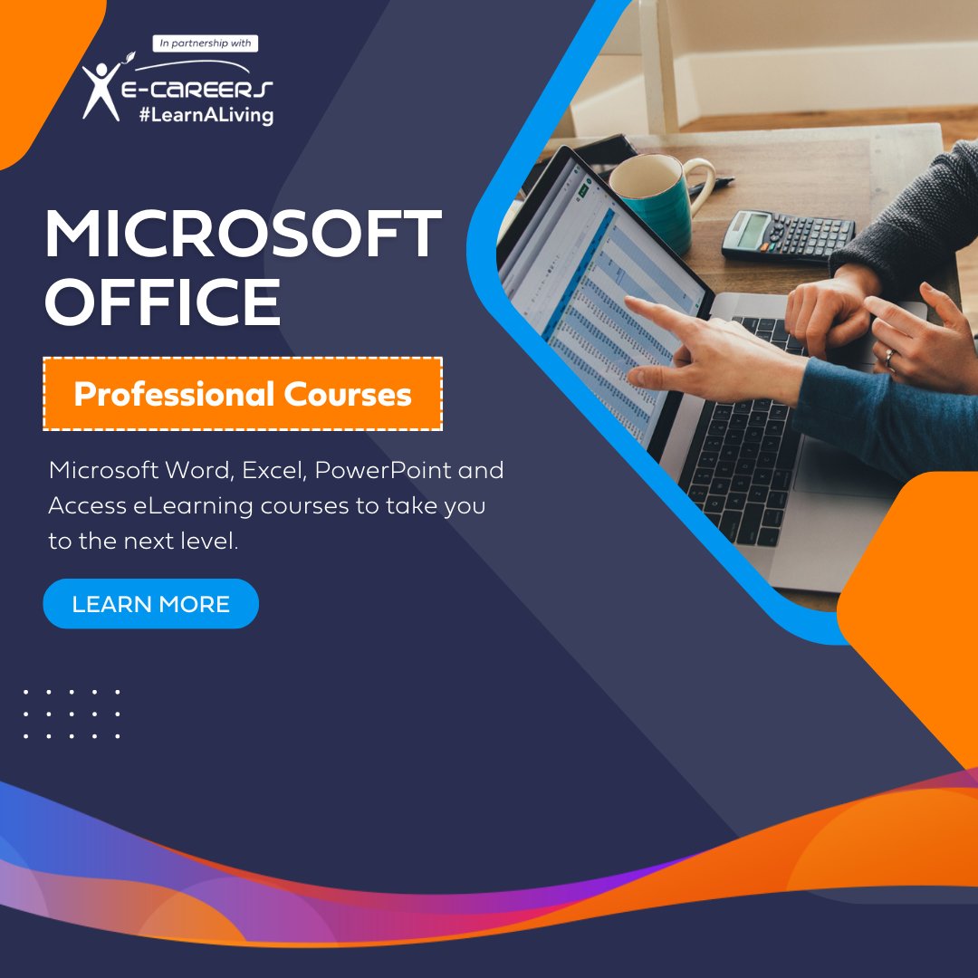 Brush up on your Microsoft Office skills with these essential Word, Excel, PowerPoint & Outlook courses, provided through our partner e-careers. Flexible & affordable online courses designed to improve your confidence & develop your skills. Visit: ecareers.unison.org.uk/courses?accred…