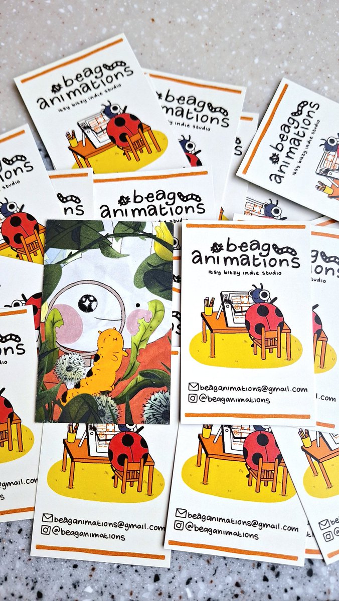 Look out for our new Beag business cards this weekend at Dingle!