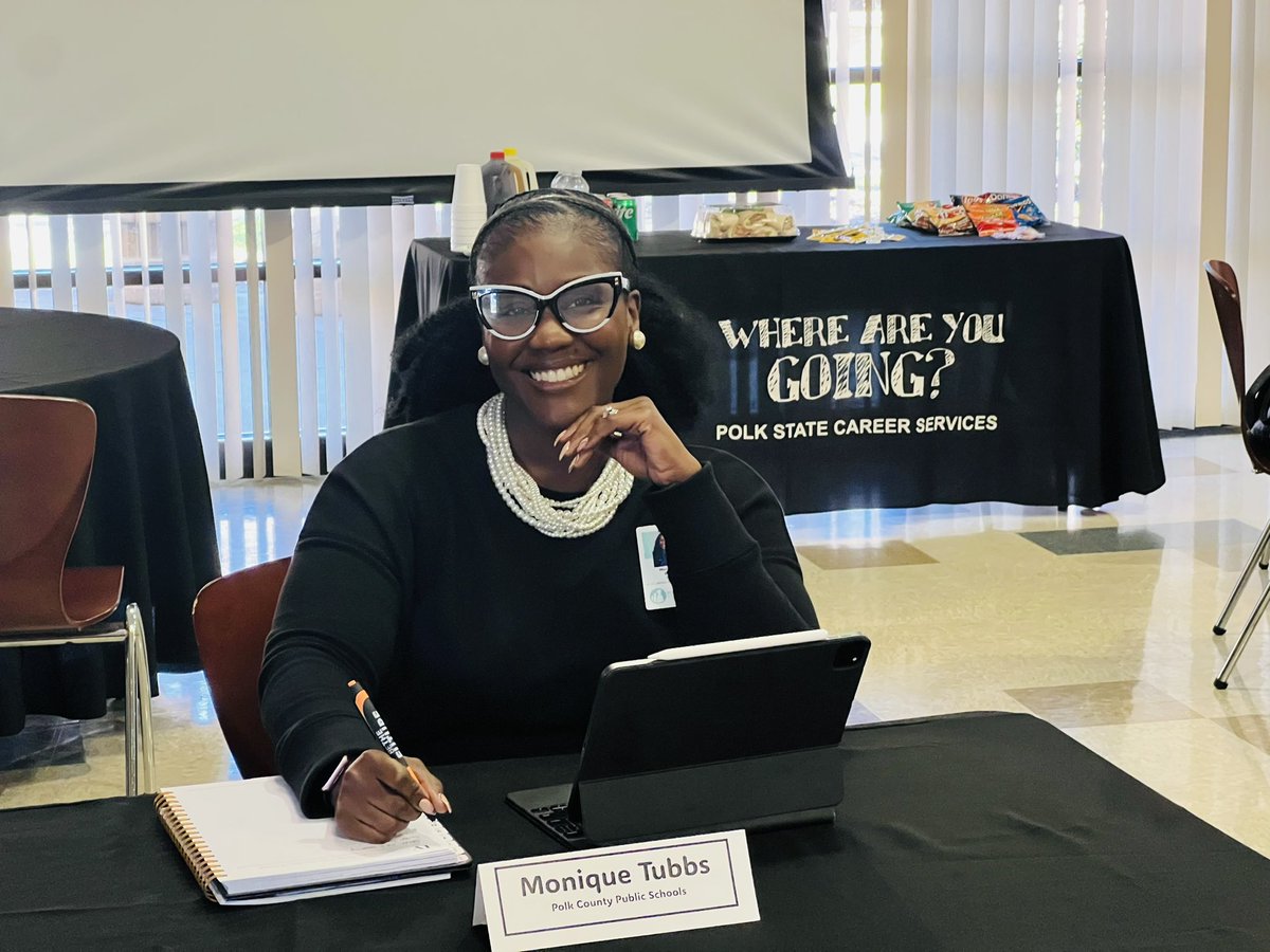 Tubbs_Tidbits's tweet image. Had a blast volunteering to help Polk State College students sharpen their interview skills at a mock interview event! Huge thanks to the PSC Career Services Department for putting this on for your students.
#MockInterview #PartnershipsMatter