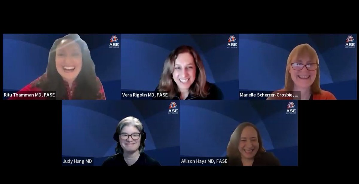 #DidYouKnow our most recent #WomenInEcho webinar is now on our YouTube channel? 😃 Watch our recorded webinar, 'Women Leading in Echocardiography Laboratories: Challenges and Solutions,' here: bit.ly/3vllYpU
